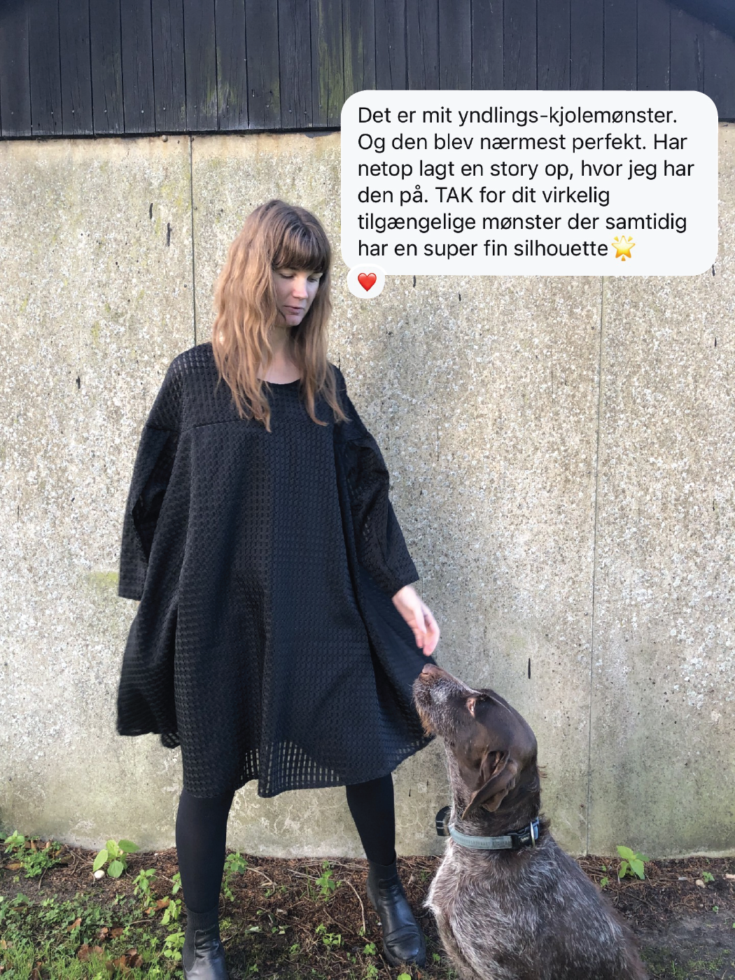 FLUTTER DRESS PDF SYMØNSTER