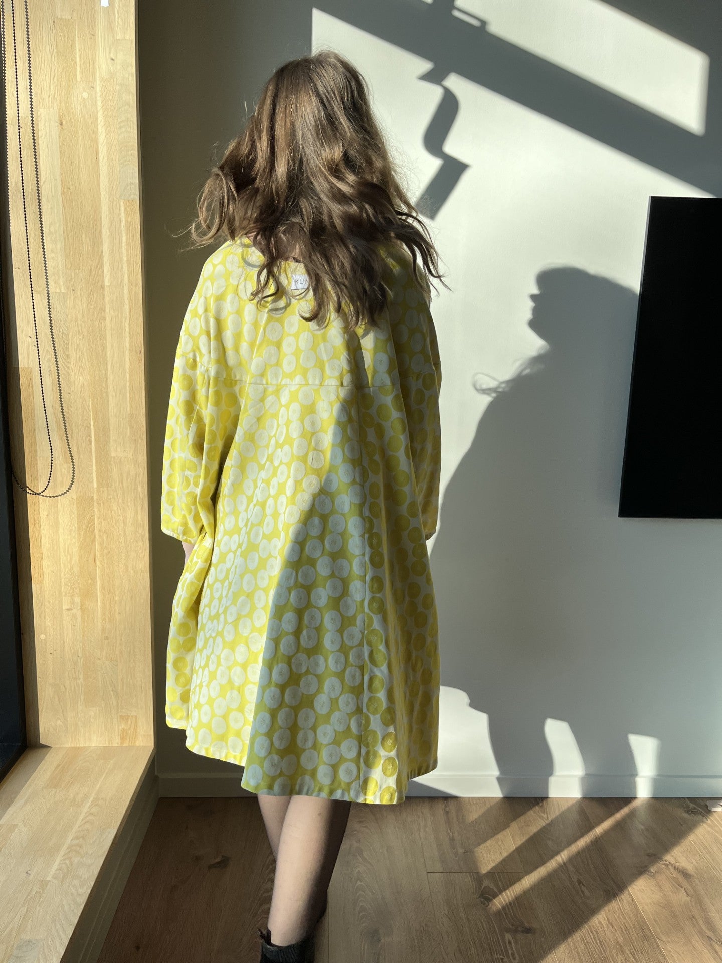 KOKKA stofpakke til FLUTTER DRESS str 38-48