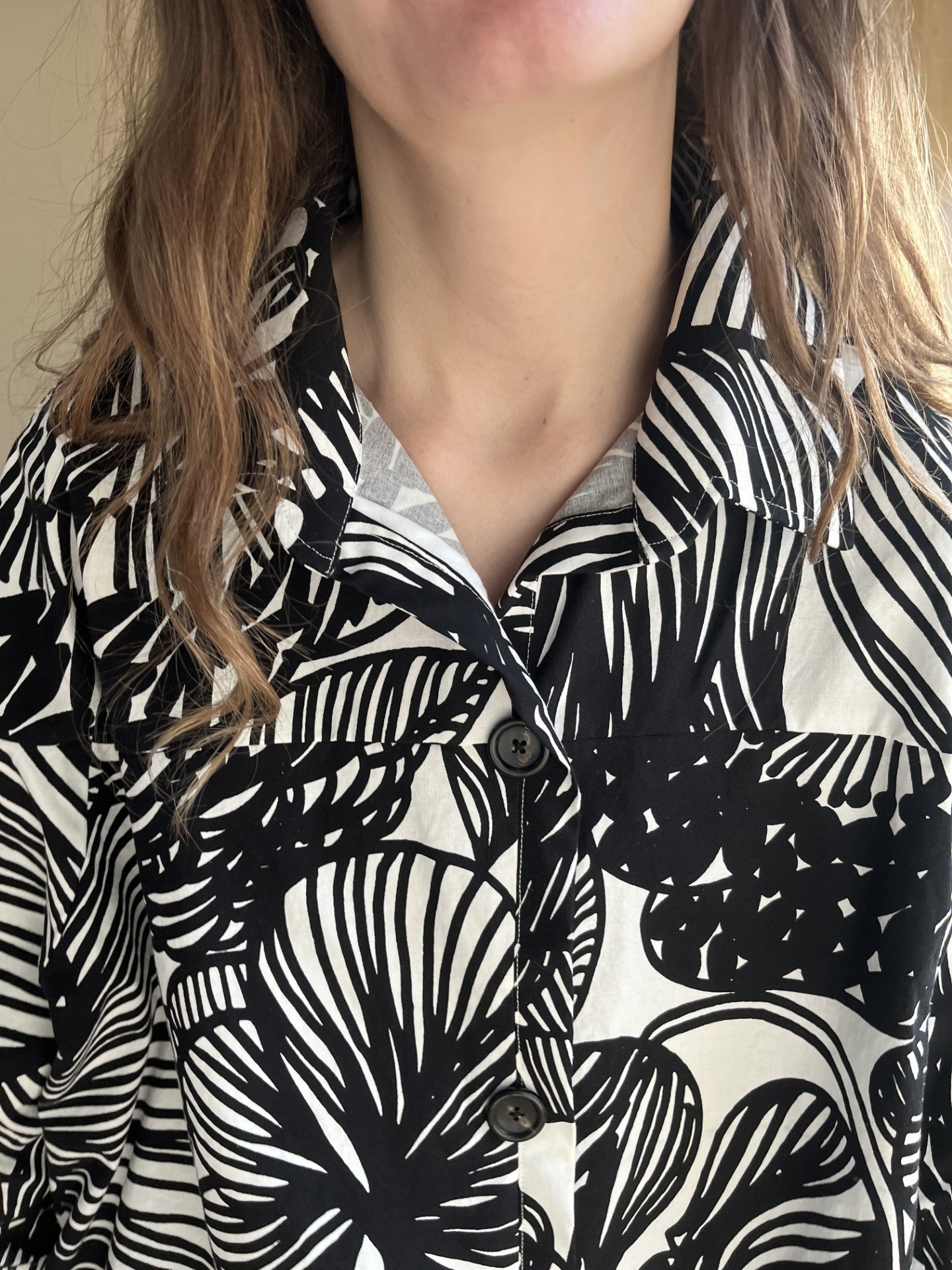 SPLIT SHIRT PDF SYMØNSTER