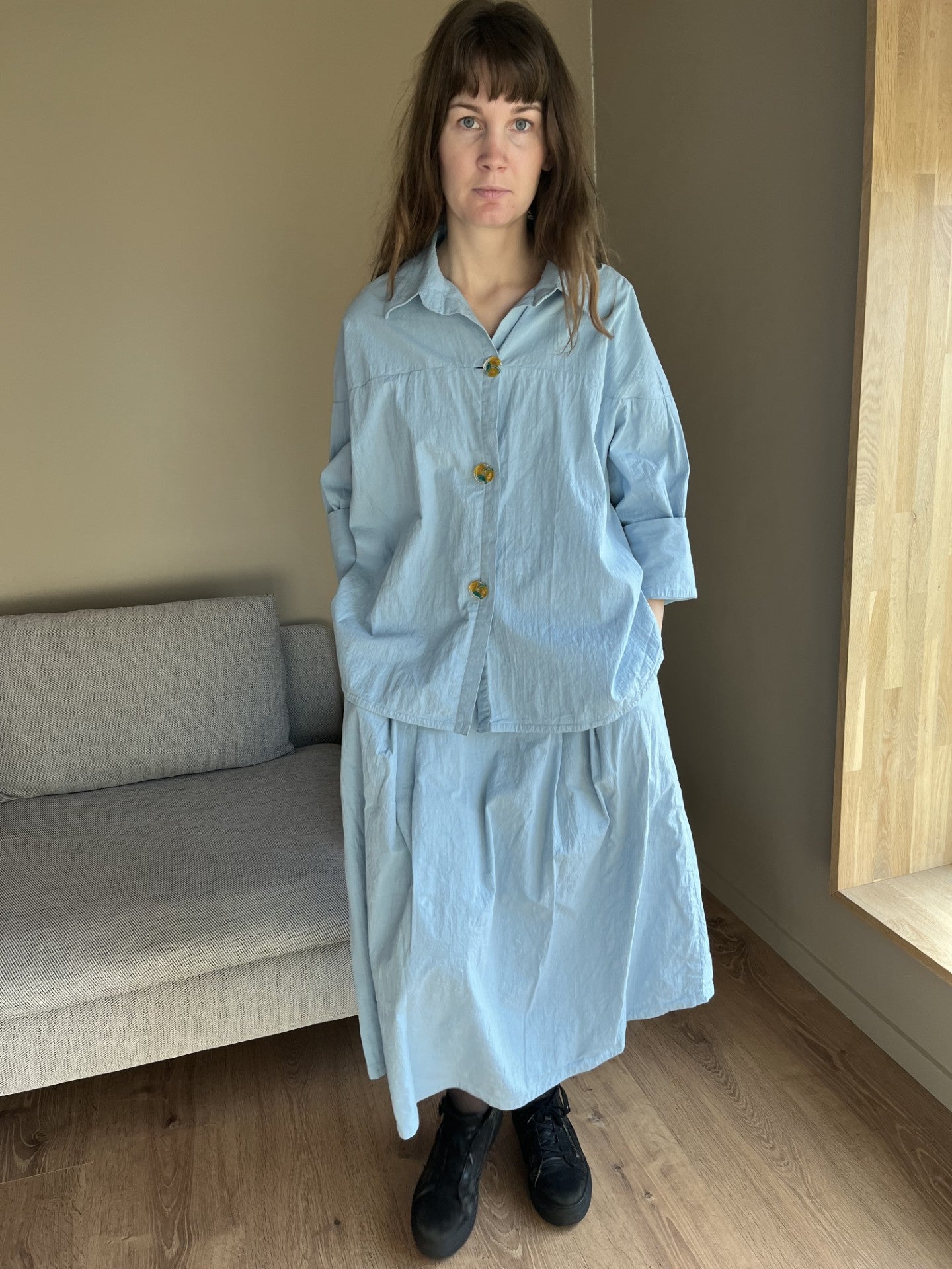 SPLIT SHIRT PDF SYMØNSTER