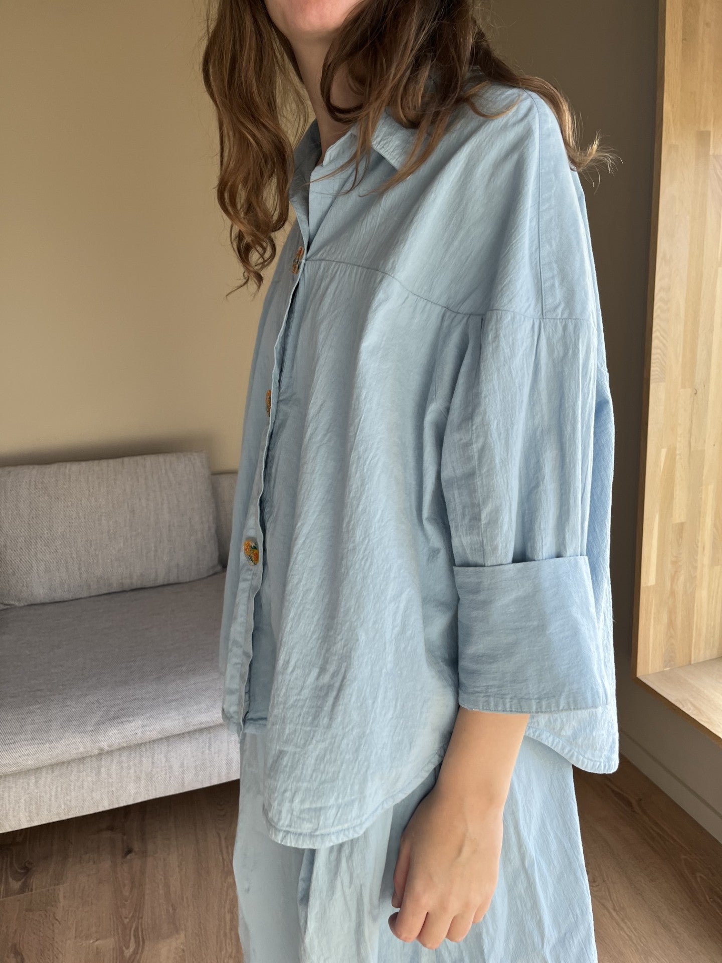 SPLIT SHIRT PDF SYMØNSTER