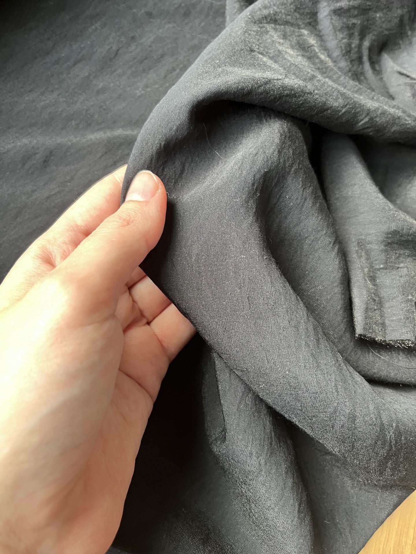 Metervare Viskose/polyester